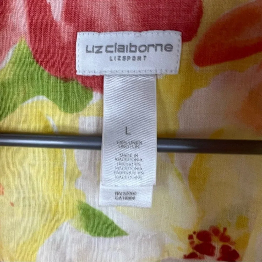Liz Claiborne bright floral